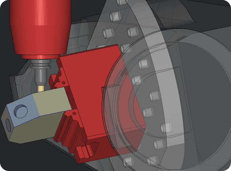 MANSUsim screenshot showcasing collision detection.